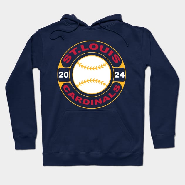 Cardinals Baseball 2024 Hoodie by CovpaTees